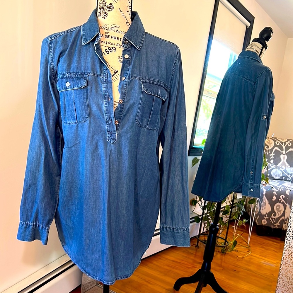 Casual denim top